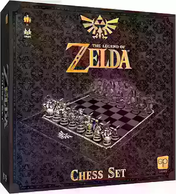 Zelda themed chess set