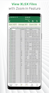 Xlsx File Reader & Xls Viewer Schermafbeelding 1