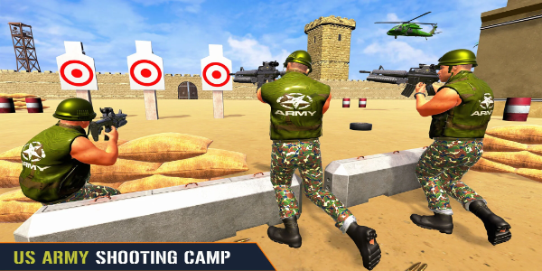 US Army Training Shooting Camp Captura de tela 1