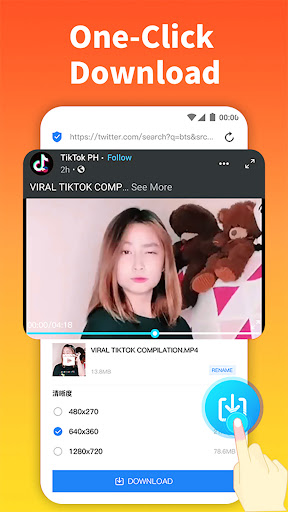 Tube Video Downloader & VPN Capture d’écran 1