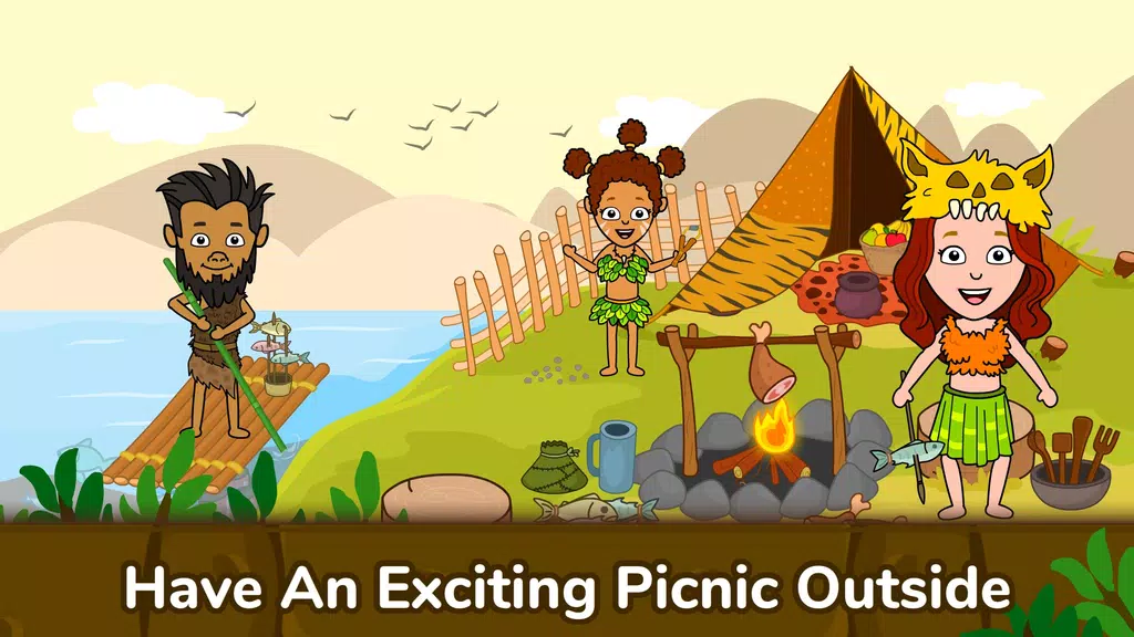 Caveman Games World for Kids স্ক্রিনশট 4
