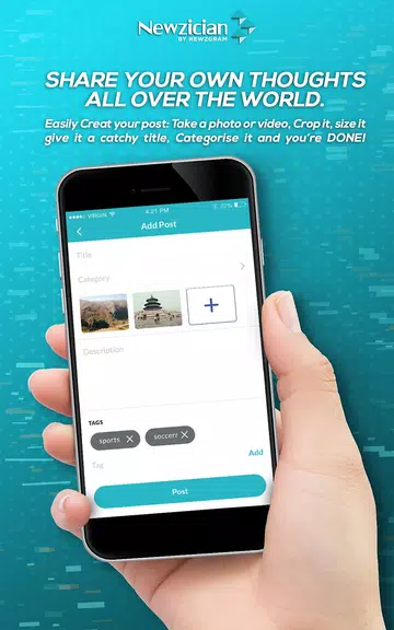 Newzician - Social news app Ekran Görüntüsü 4