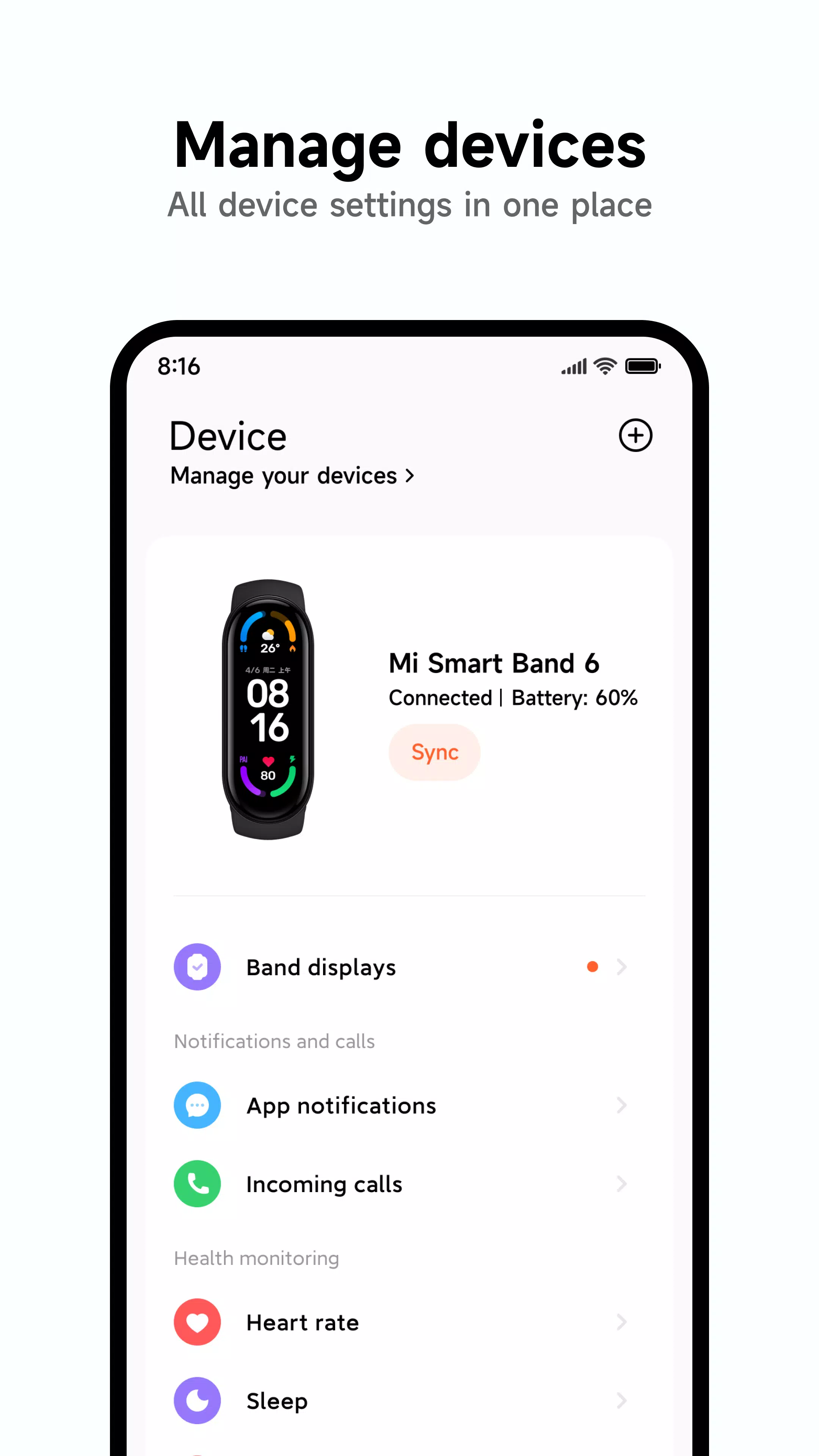 Mi Fitness (Xiaomi Wear) Captura de tela 3