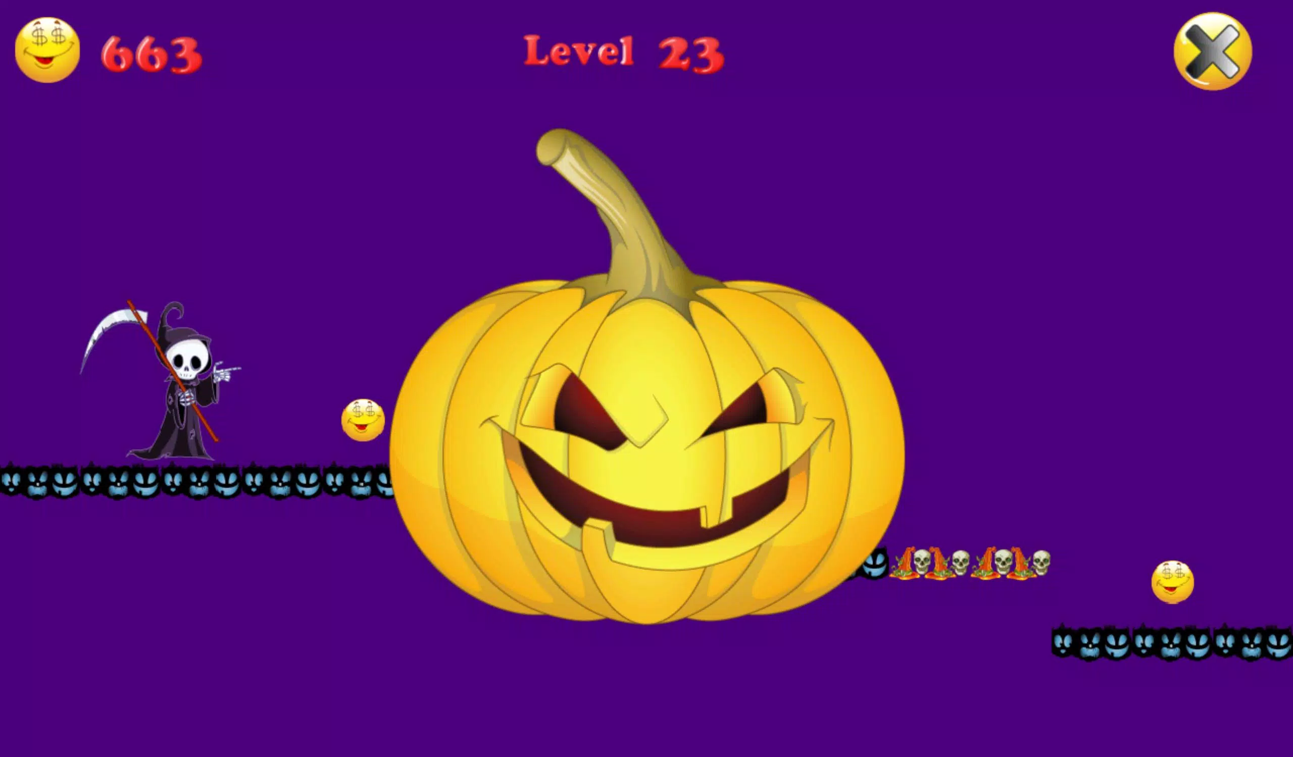 Halloween Pumpkin Adventure Screenshot 2