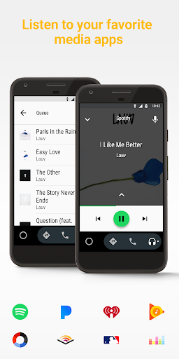 Android Auto – Google Maps, Media & Messaging Zrzut ekranu 4