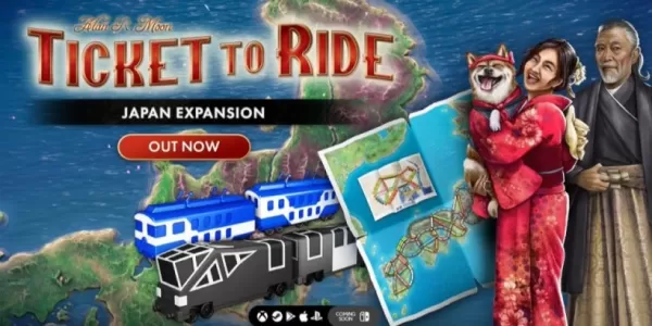 Atualização de Ticket to Ride Adiciona Expansão do Japão