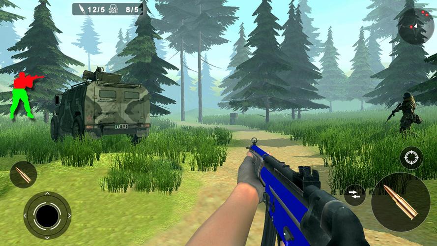 Commando Strike Offline Game Скриншот 2