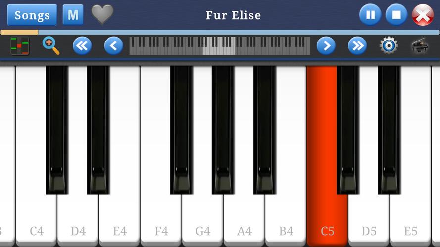 Piano Music & Songs Captura de pantalla 2