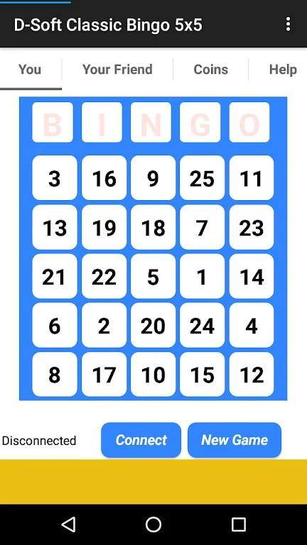 D-Soft Classic Bingo 5x5 Captura de pantalla 2