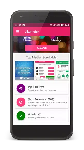 Likes & Ghost Followers for Instagram Zrzut ekranu 2