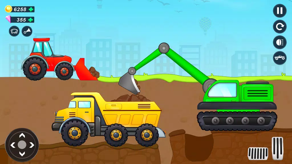 JCB Construction Truck Games Screenshot 1