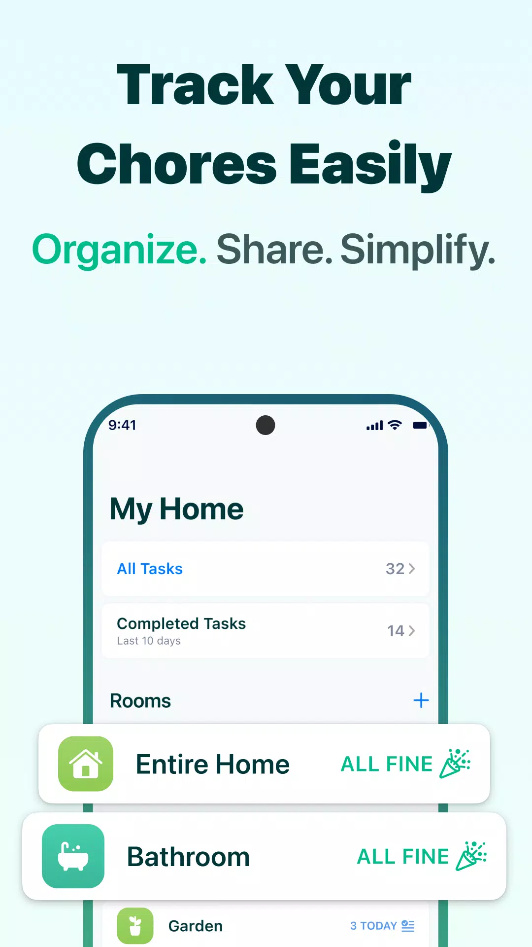 House Chores Cleaning Schedule Screenshot 1