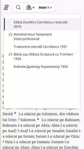Biblia Română Captura de pantalla 1
