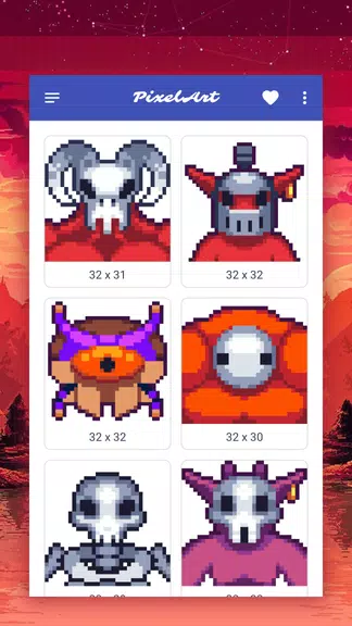 How to draw pixel monsters Screenshot 2