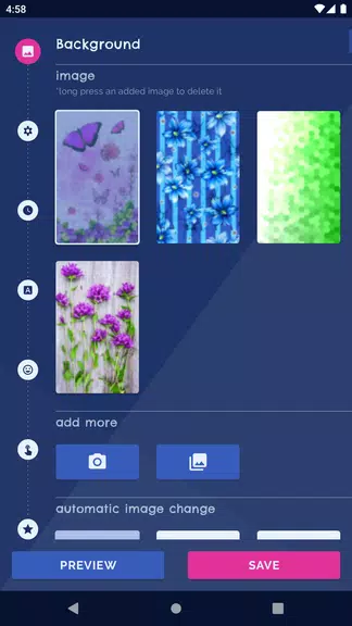 Abstract Live Wallpaper Themes Zrzut ekranu 1