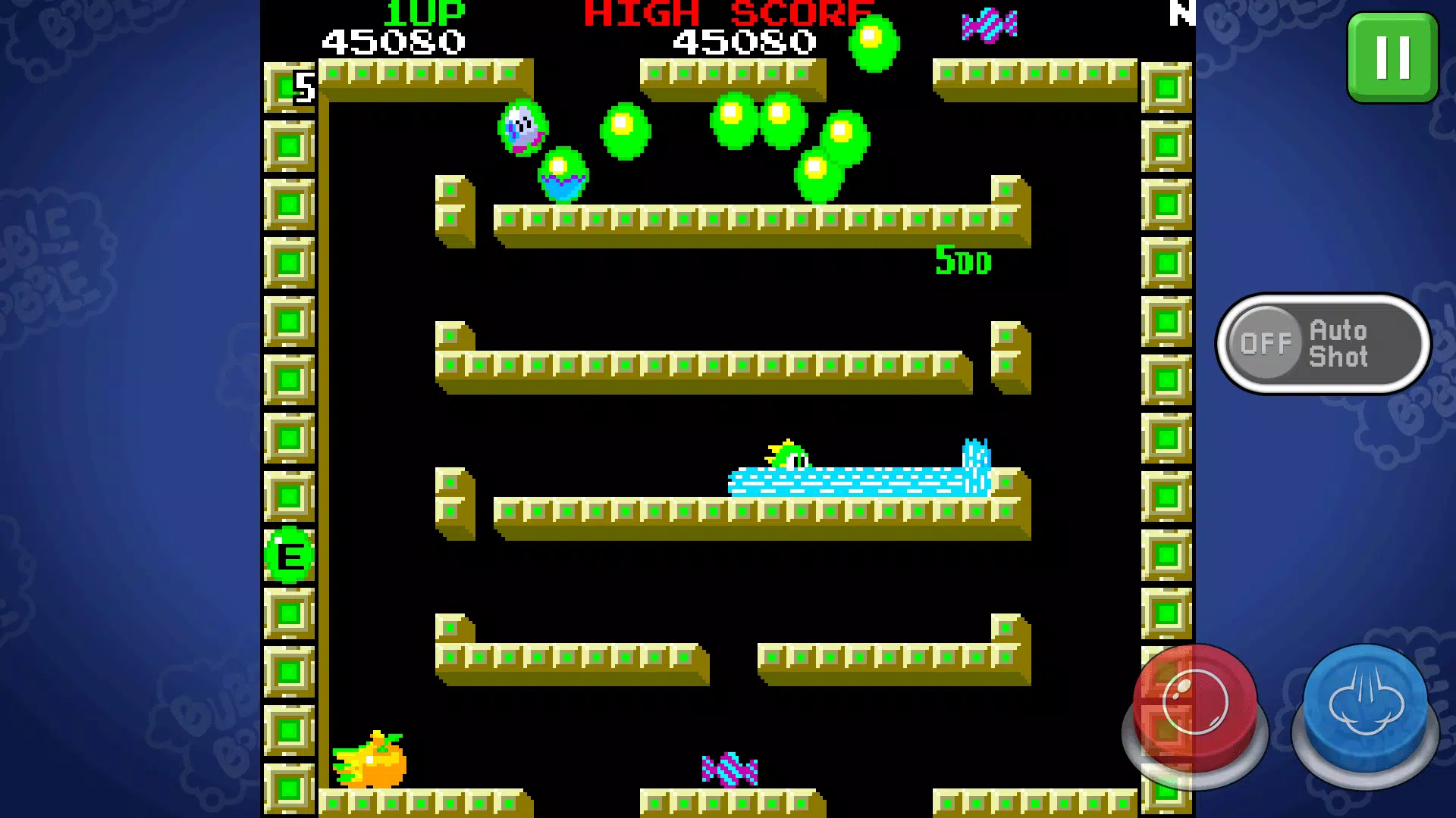 Schermata BUBBLE BOBBLE classic 1