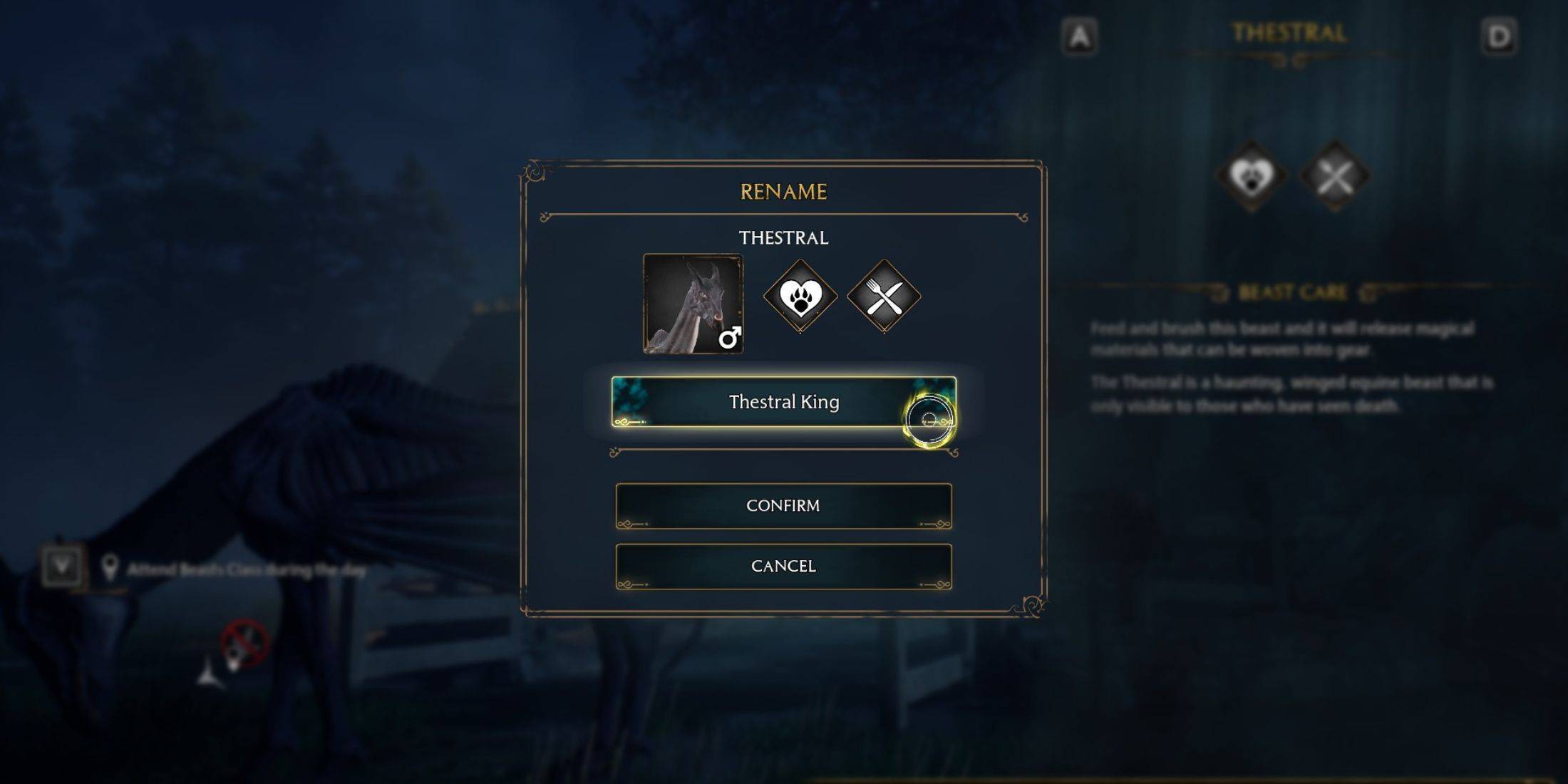 Hogwarts Legacy'de Beasts Takma Adları Nasıl Verilir