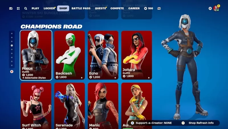 Fortnite手機：使用V-Bucks訪問和購買皮膚