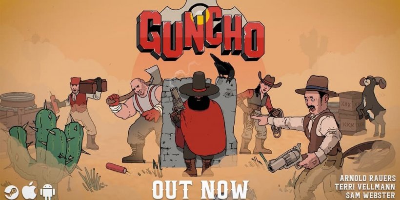 Wild West Puzzle遊戲“ Guncho”在應用商店首次亮相