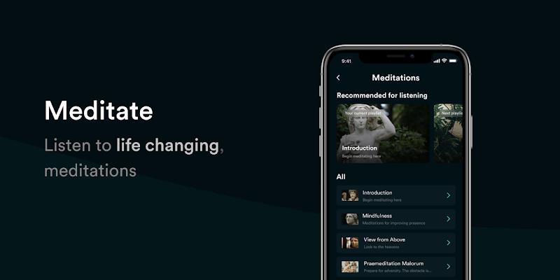 Stoa: Stoic Meditation ဖန်သားပြင်ဓာတ်ပုံ 2