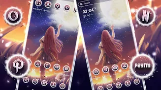 Anime Alone Girl Theme应用截图第3张