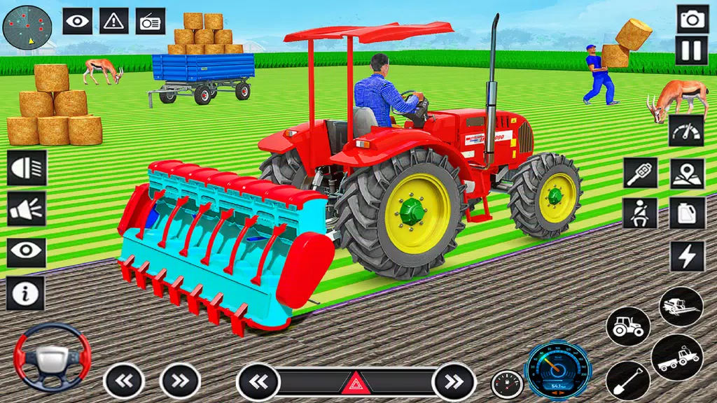 Farming Games: Tractor Driving Скриншот 2