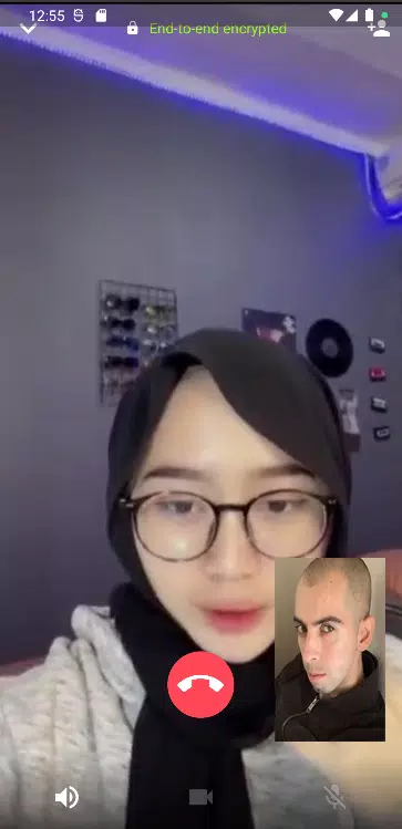 Fake Video Call Ukhti Cantik Ekran Görüntüsü 4