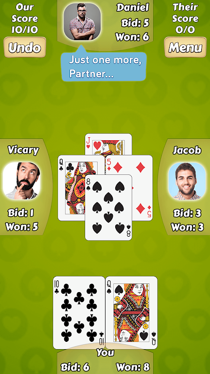 Spade Card Game スクリーンショット 2