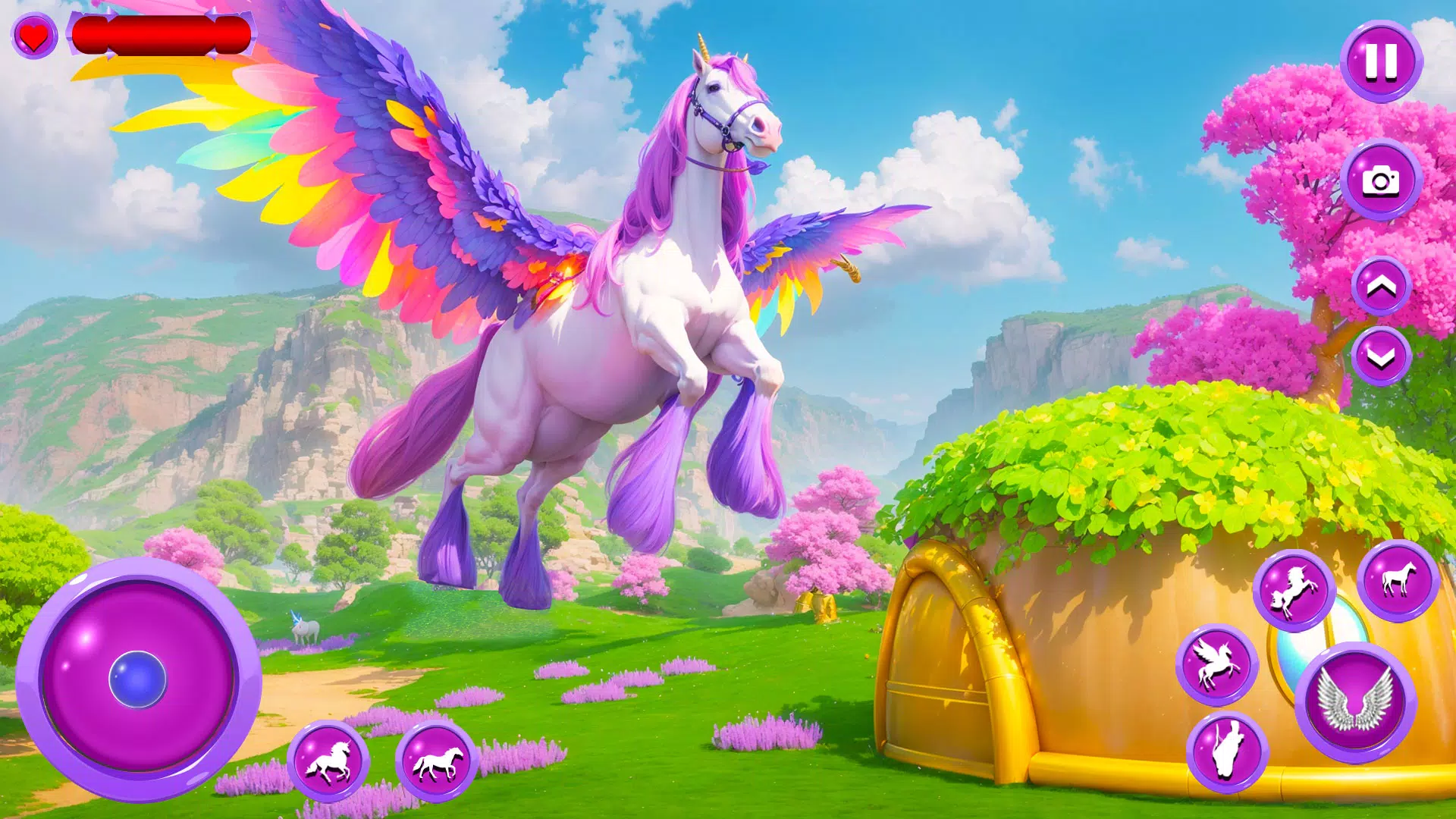 My Unicorn Flying Horse Care 스크린샷 1