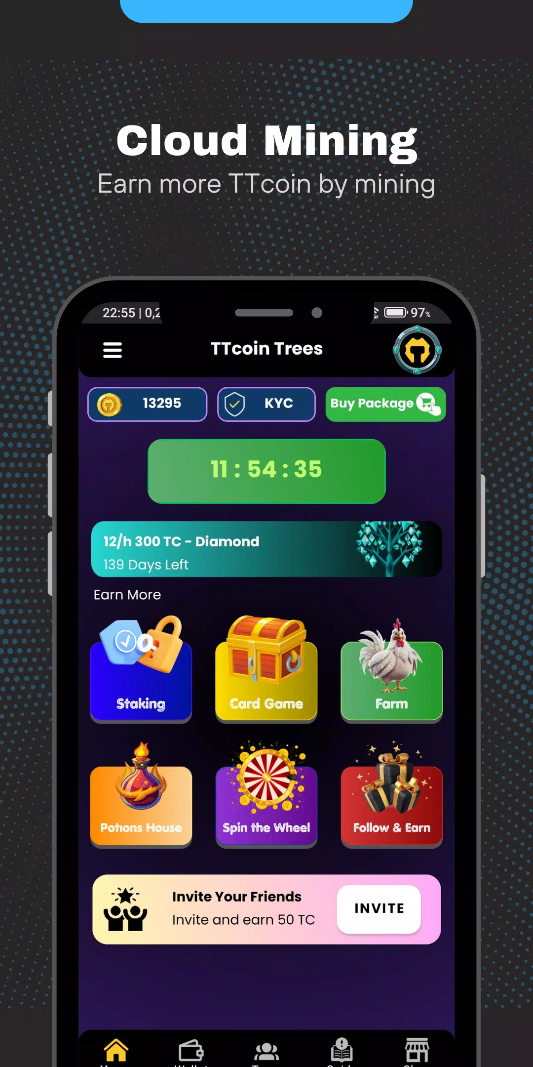 TTcoin Trees ภาพหน้าจอ 2