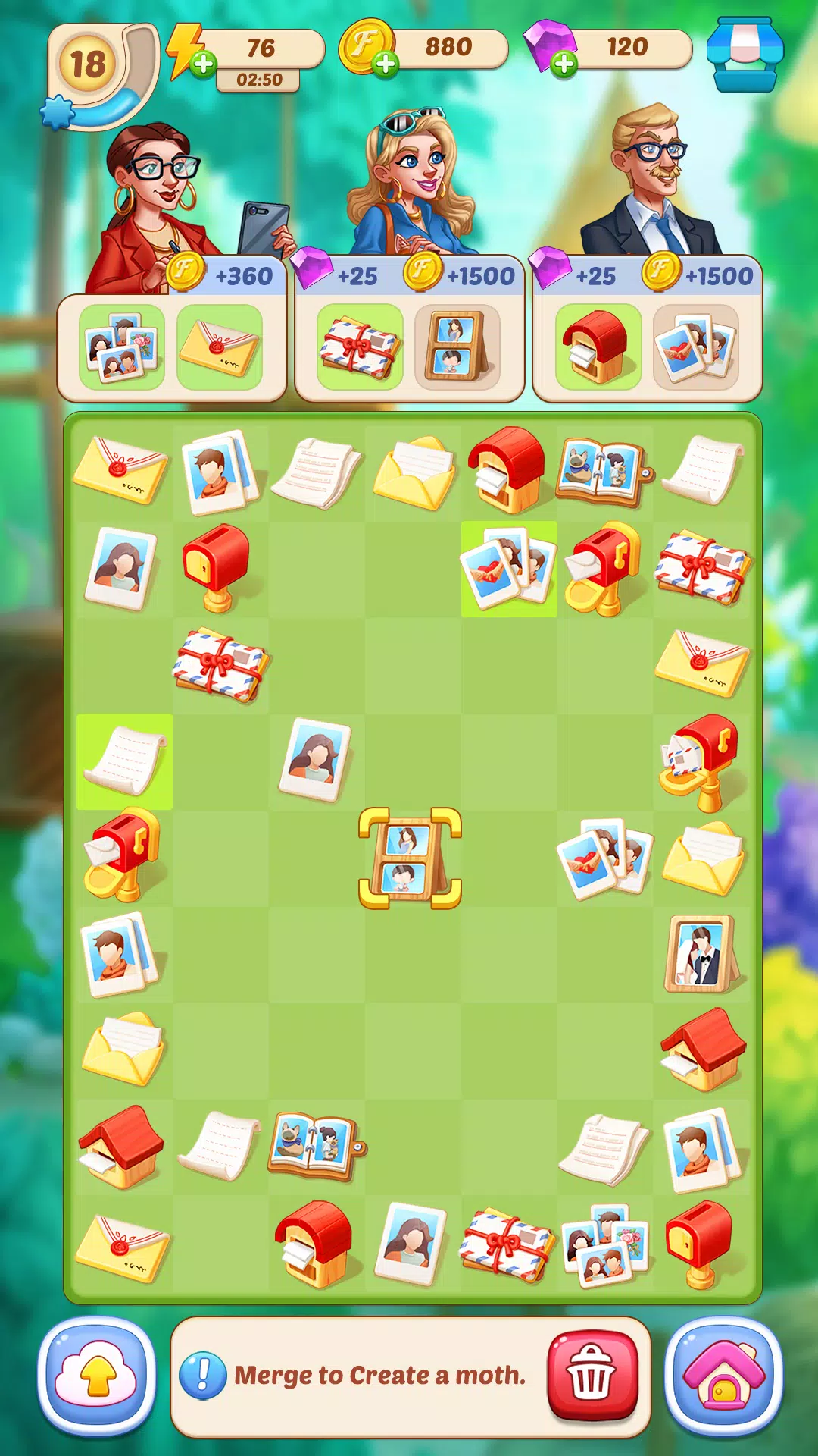 Elsa’s Garden:Merge Adventure Ảnh chụp màn hình 2