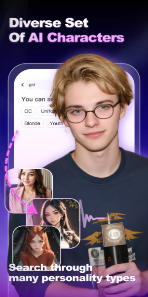 Rosytalk-Character AI Friends Screenshot 3
