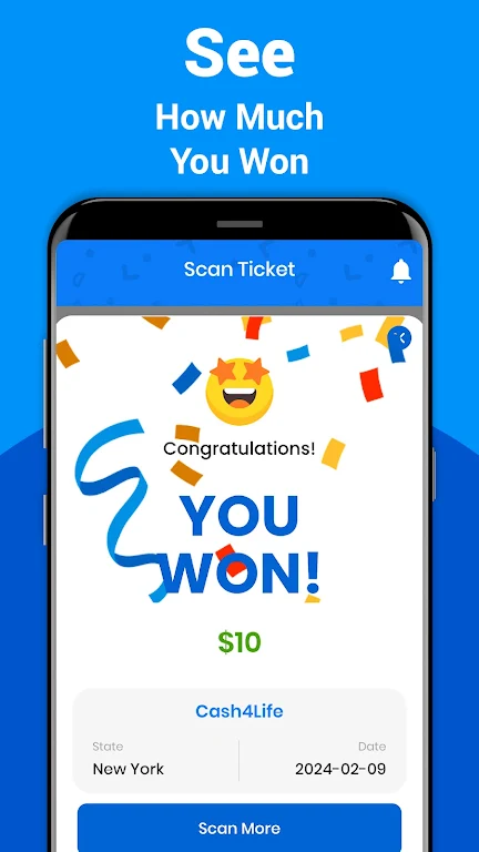 Lottery Ticket Scanner Tangkapan skrin 3