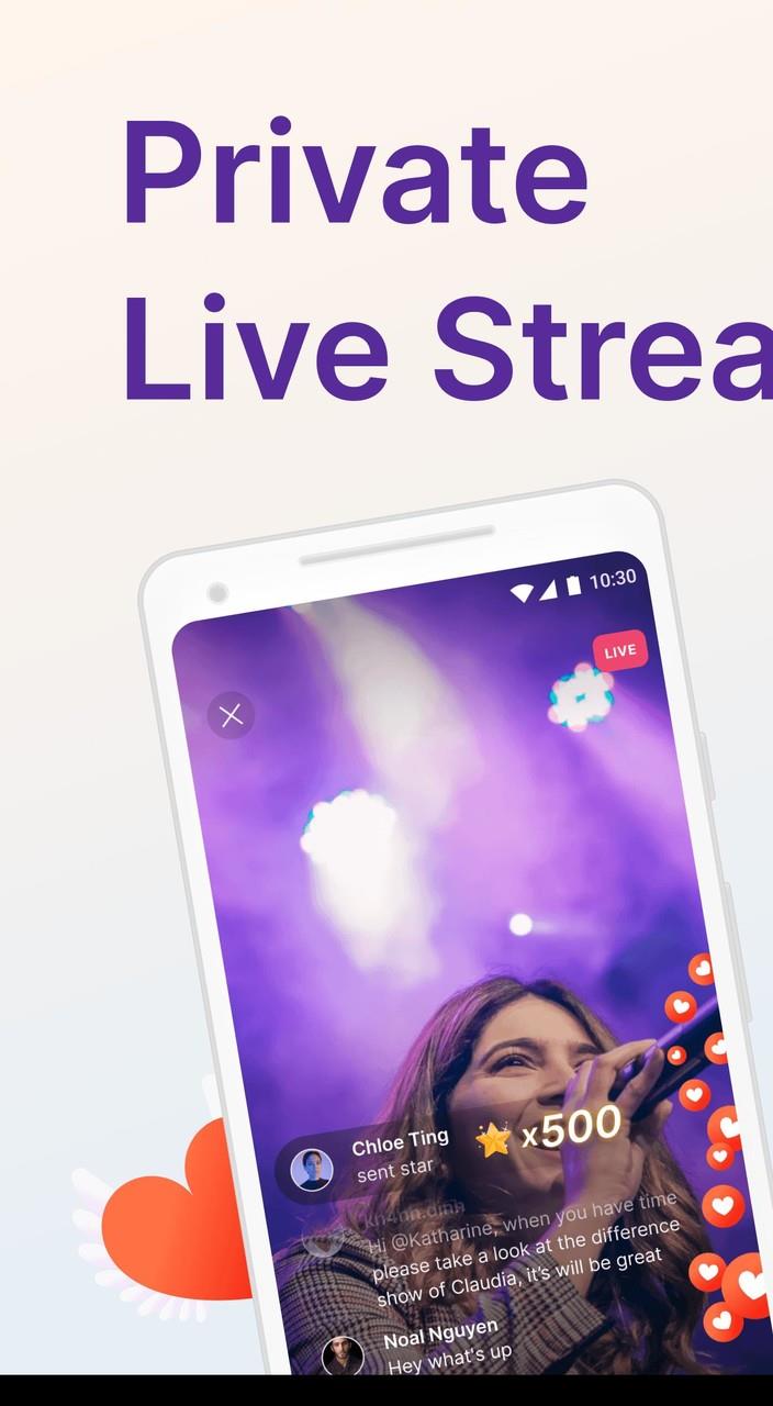 Tevi - Private Live Streaming應用截圖第1張