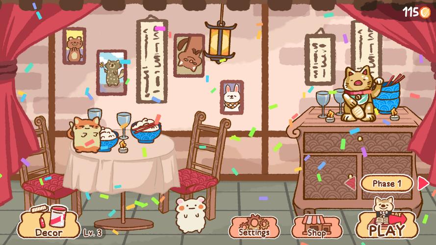 Cute Kawaii Restaurant Screenshot 1