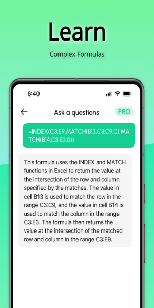 Sheets AI: Formula Generator Capture d’écran 3