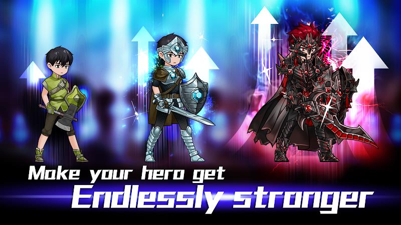 방치된 기사 : 국산 방치형 RPG 스크린샷 1