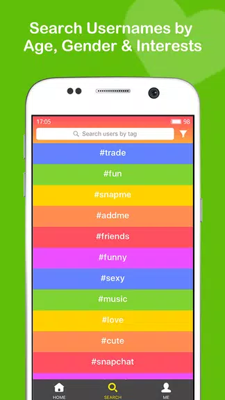 Add Friends for Snapchat, Kik应用截图第3张