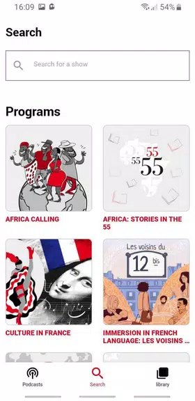 RFI Pure Radio - Podcasts 스크린샷 2