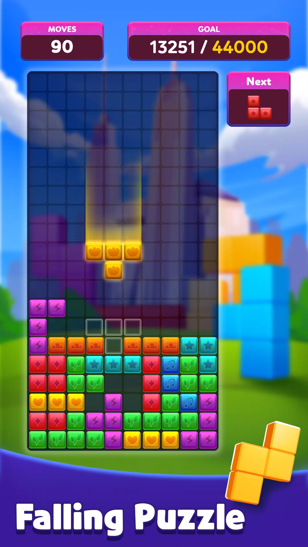 Schermata Classic Falling Brick 1