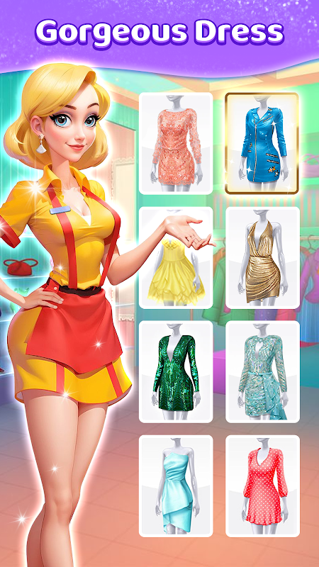 Fashion Makeover:Salon&DressUp ဖန်သားပြင်ဓာတ်ပုံ 4