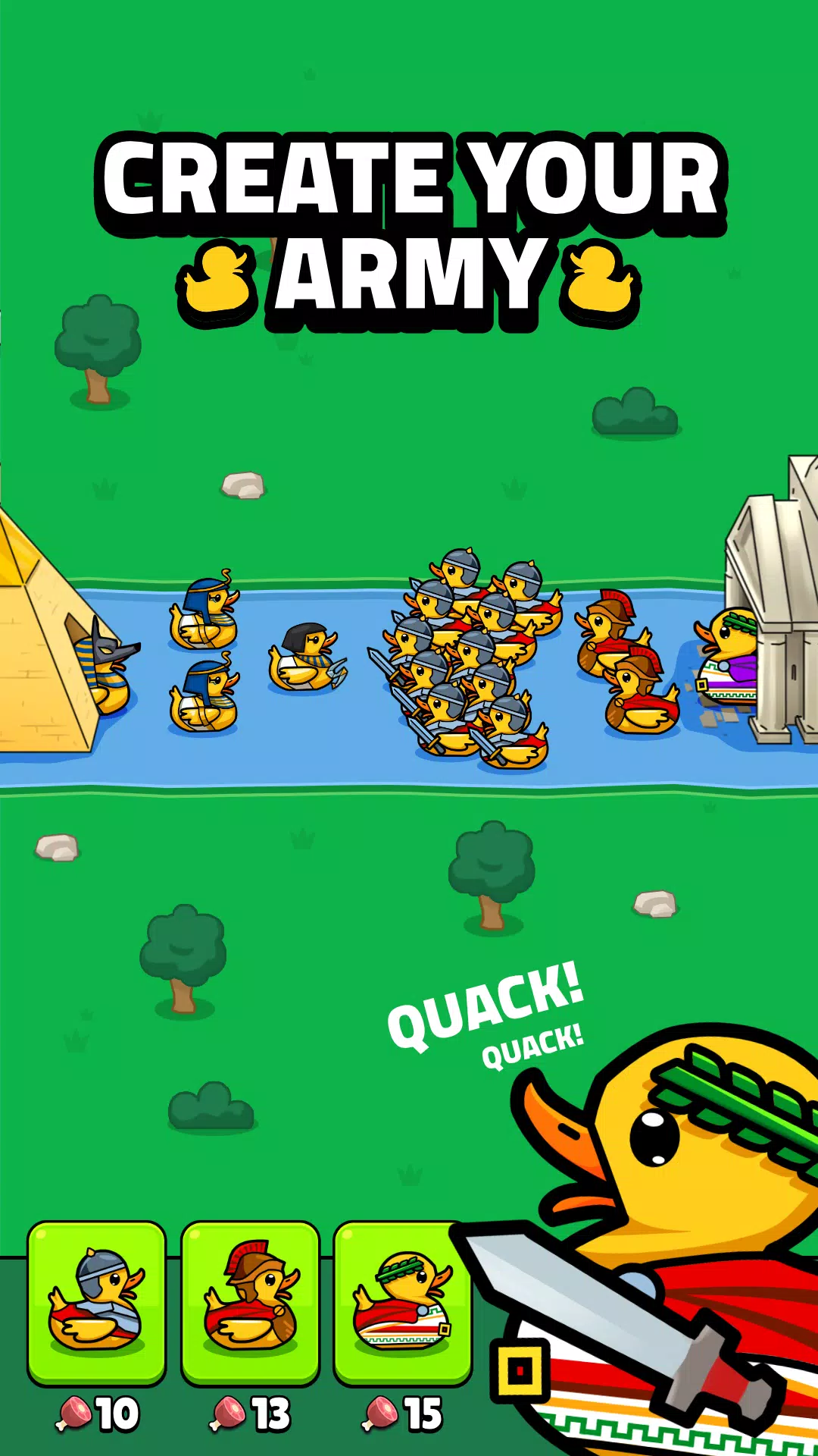 Age of Duck Warriors: War Game Screenshot 4