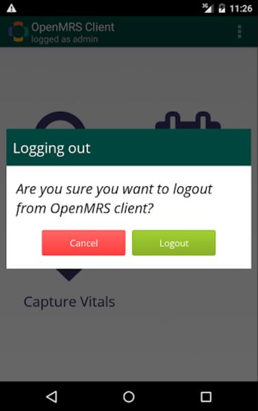 OpenMRS Android Client ဖန်သားပြင်ဓာတ်ပုံ 3