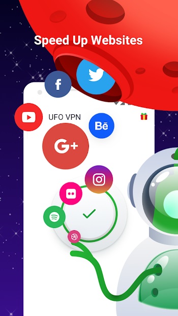 Schermata UFO VPN Mod 2