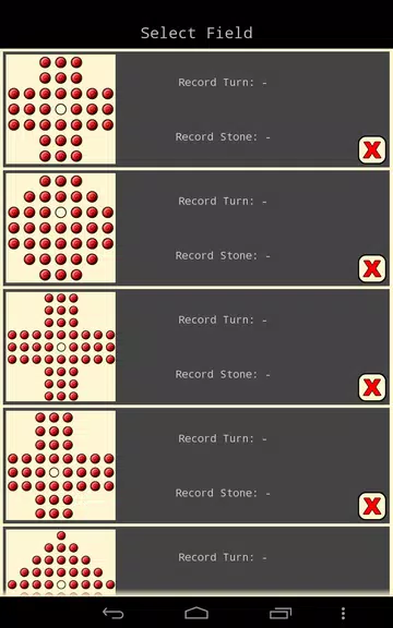 Pegs - Solitaire Halma 스크린샷 1