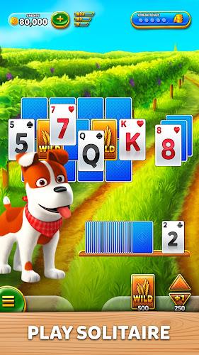 Solitaire Grand Harvest 스크린샷 1