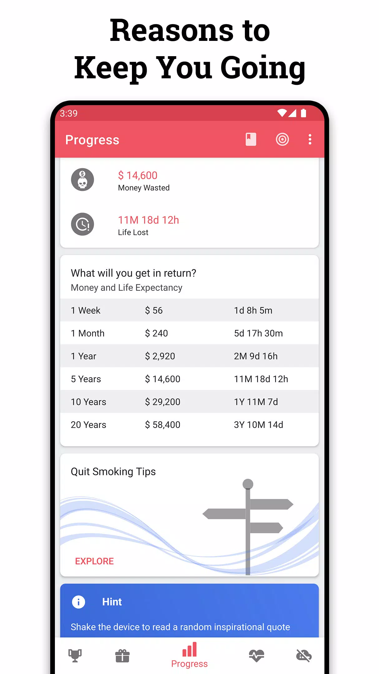 Quit Tracker স্ক্রিনশট 3
