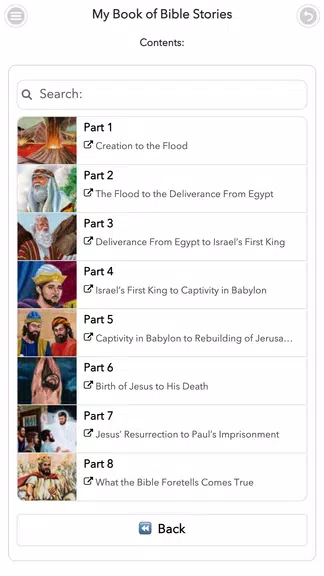 Bible Stories स्क्रीनशॉट 2