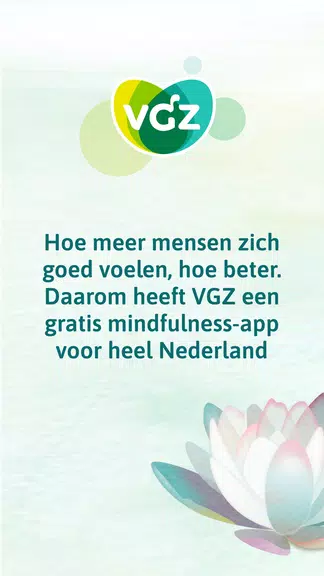 VGZ Mindfulness Coach ภาพหน้าจอ 1