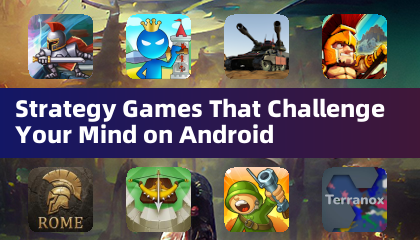 Androidであなたの知性を試す戦略ゲーム